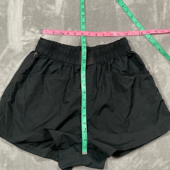 Prana Shorts Womens Medium Black Crossback Ripstop Quick Dry Hiking Outdoor - Picture 9 of 11